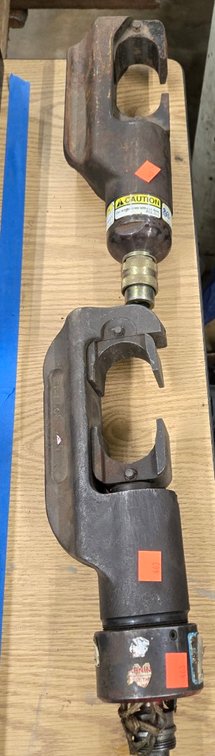 Burndy Hydraulic Crimper, NO BOX-Central Room