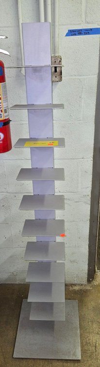 Steel Vertical Bookcase-Outside Stairwell in Centr Rm