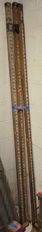 Tank Measuring Sticks-Cent Rm By Scrap Wood Lot