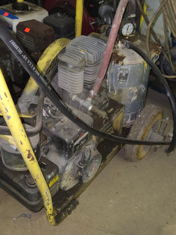 Gas-Powered Mark-Rite Line Painting Machine-Central Rm