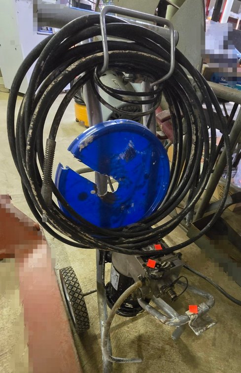 Electric Wagner Paint Sprayer, 7/8 HP-Central Room