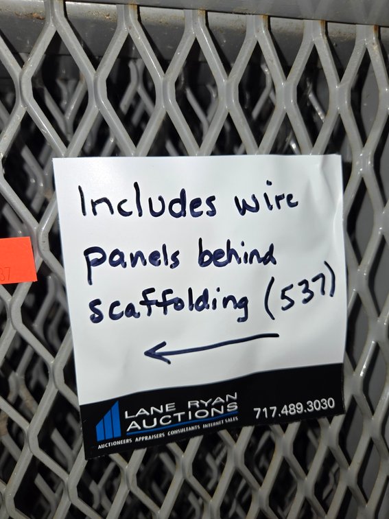Scaffolding Lot-Central Rm