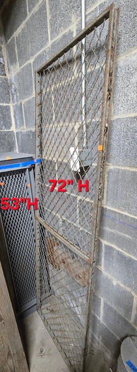 Lot Wire Security Panels and Doors-Central Rm (By Scaffolding)