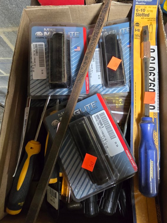 Tray NEW Screwdrivers/Mini Maglite Cases-Cen Rm