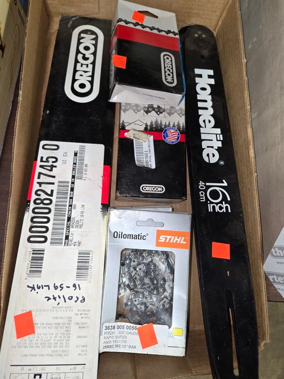 Tray Chainsaw Bars (Homelite 16")-Central Room