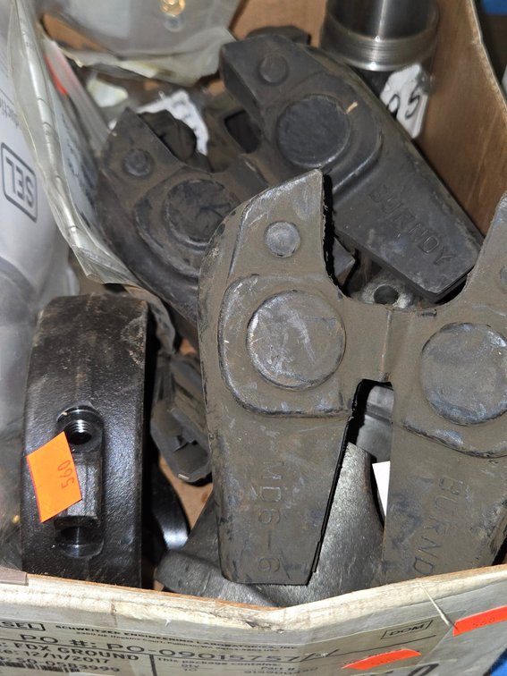 Box of Rubber Insulators for Bolt Cutting Heads-Central Rm