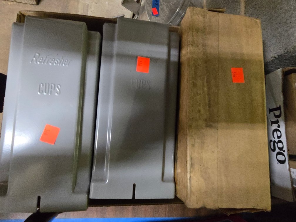 Tray Metal Cup Dispensers-Central Rm