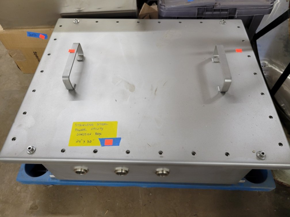 Stainless Steel Power Utility Junction Box-Cent Rm