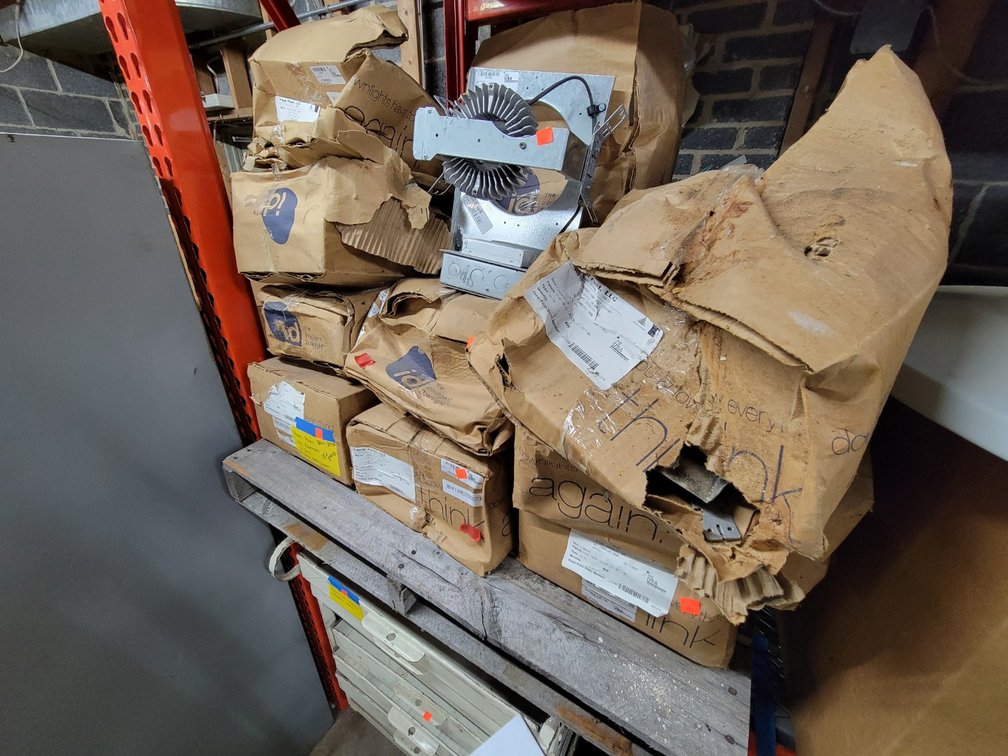 Pallet of Focal Point LED Recessed 6" Hi-Bay Downlight-Central Room