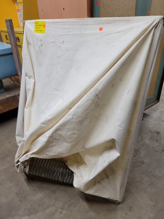 Ceiling-Mount u-Line Packing Peanut Dispenser-Center Rm