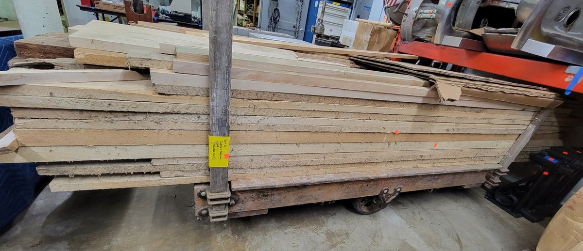 Cart & Contents: Cabinet-Making Wood - Cent Rm