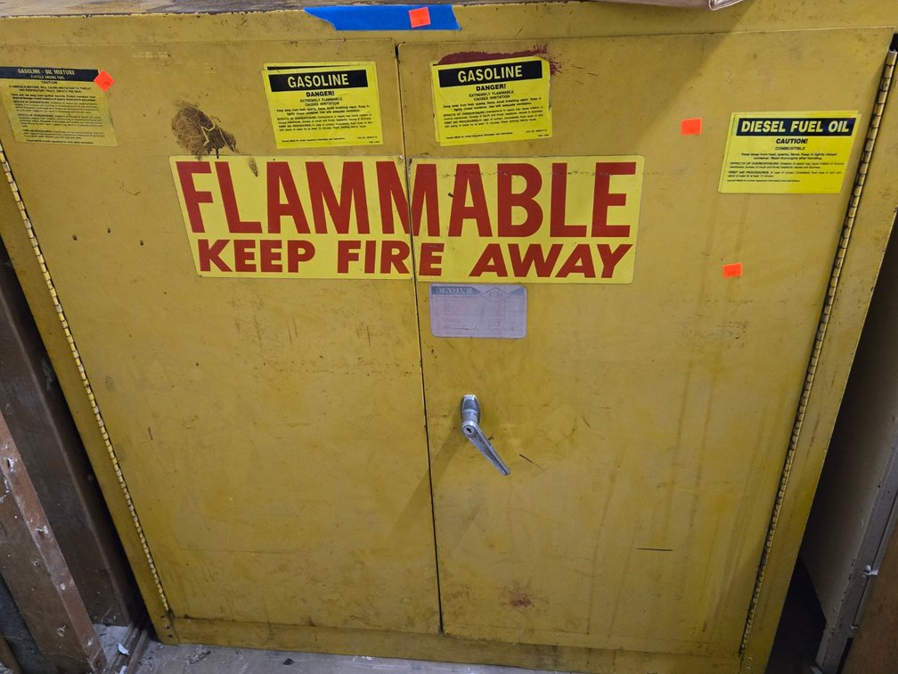 2-Door Flammable Cabinet-Central Room
