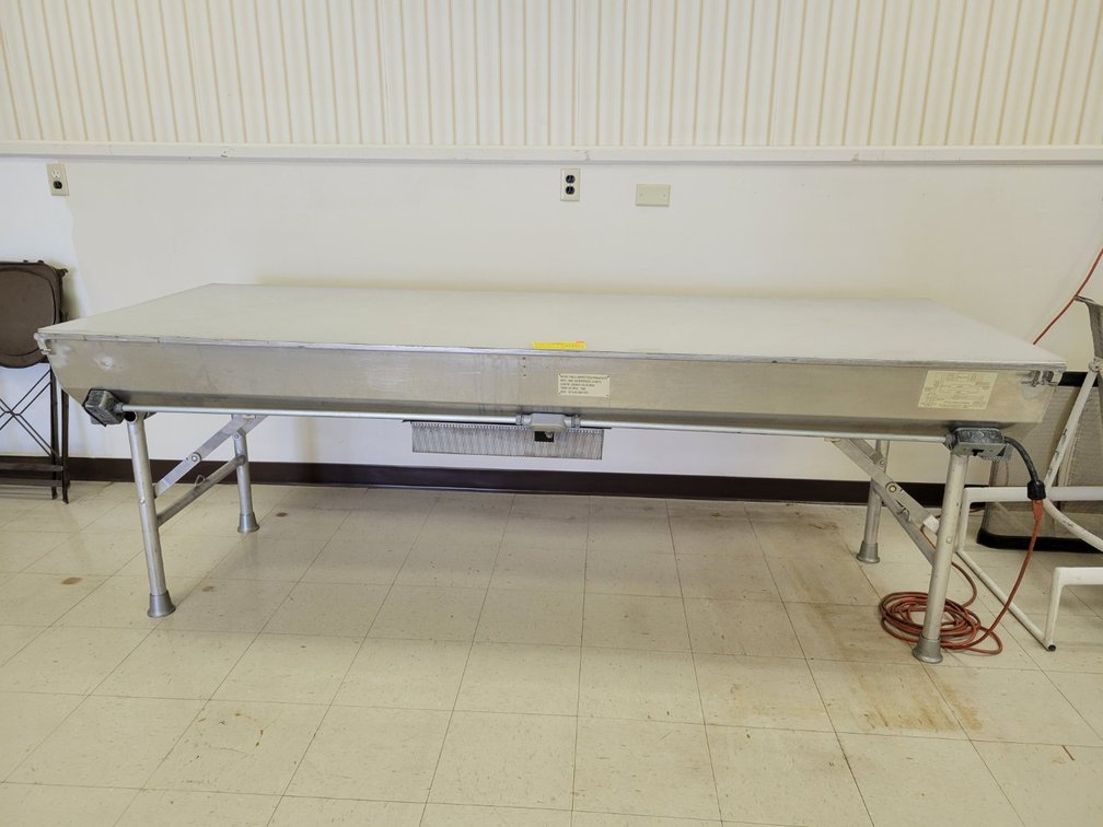 Lighted Parachute Inspection Table - Upstairs