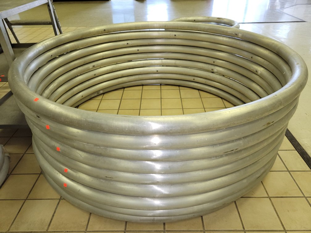 (9) Aluminum Tubular Corona Rings - Upstairs