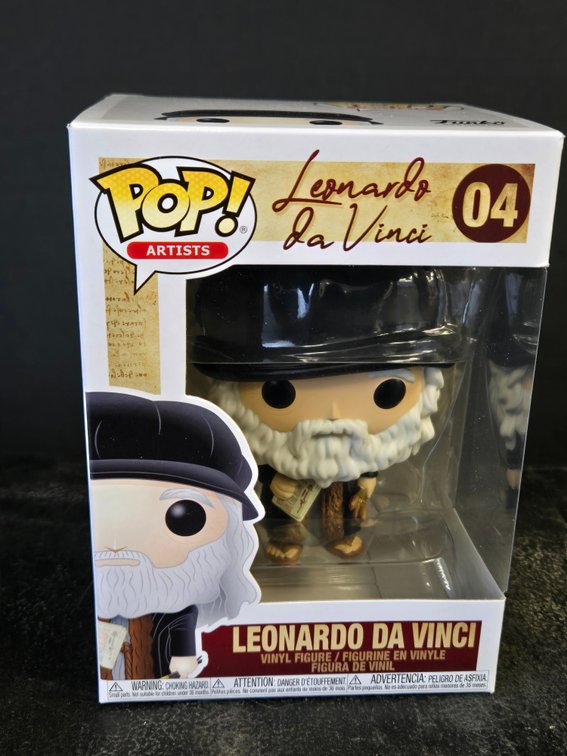 Funko Pop Leonardo Da Vinci3