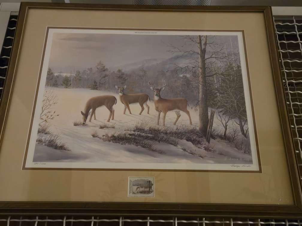George Losch, 1986 PA Conservation Stamp