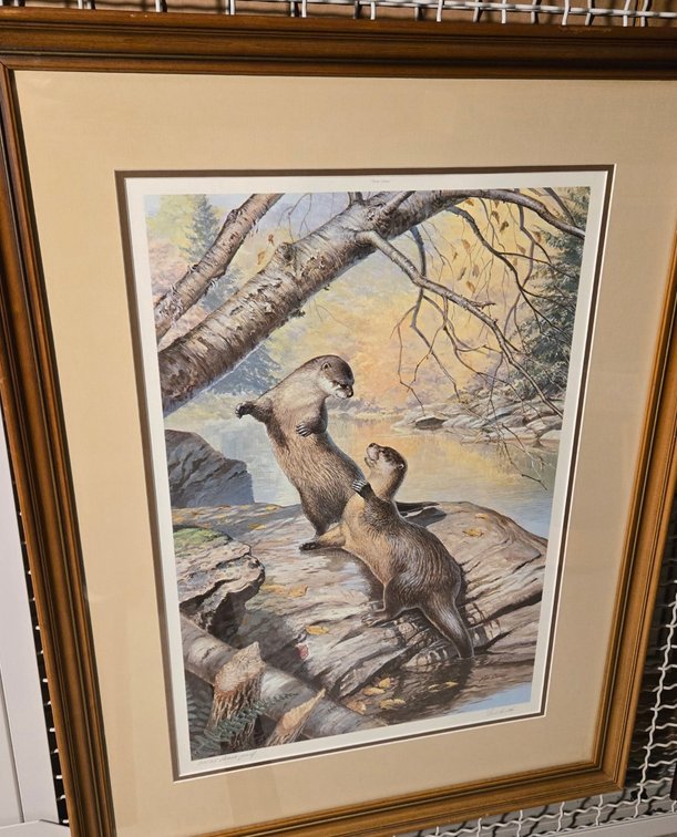 Ned Smith, "River Otters"