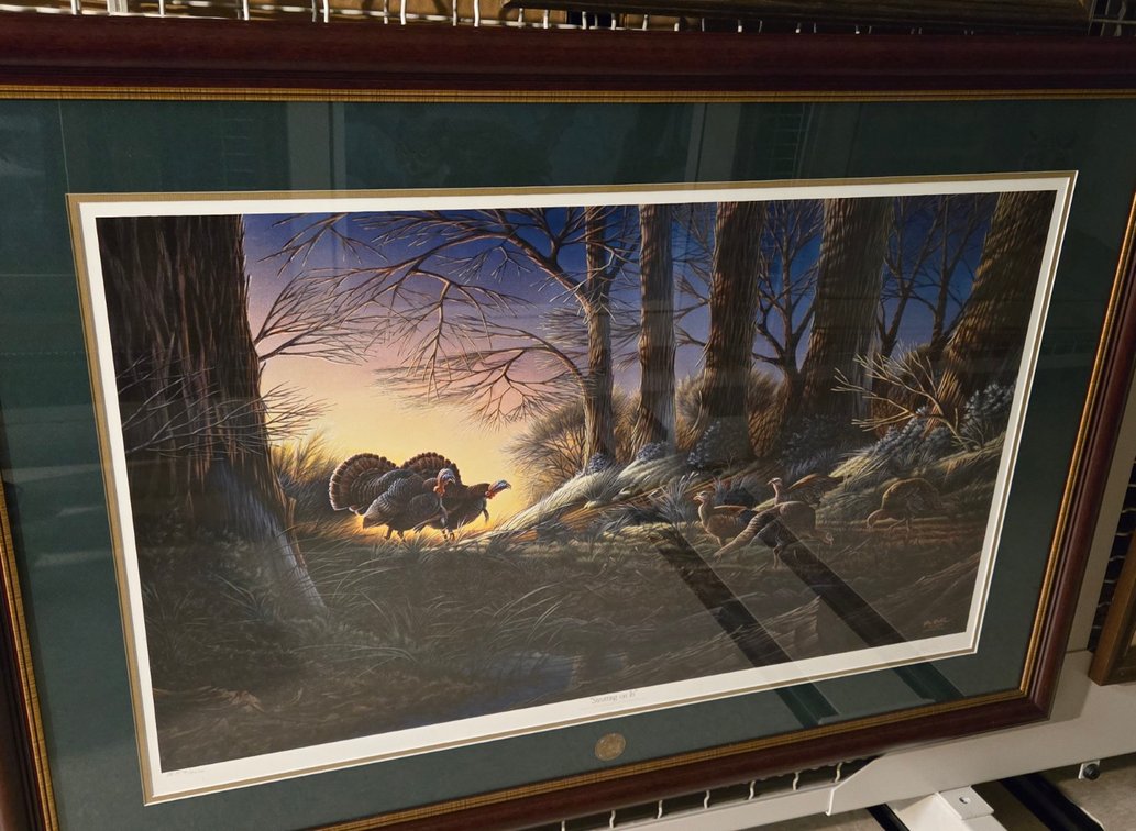 Terry Redlin, "Struttin on In"