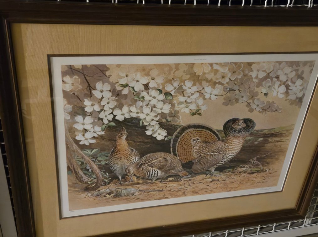 Ned Smith, "Dogwood Time Grouse"