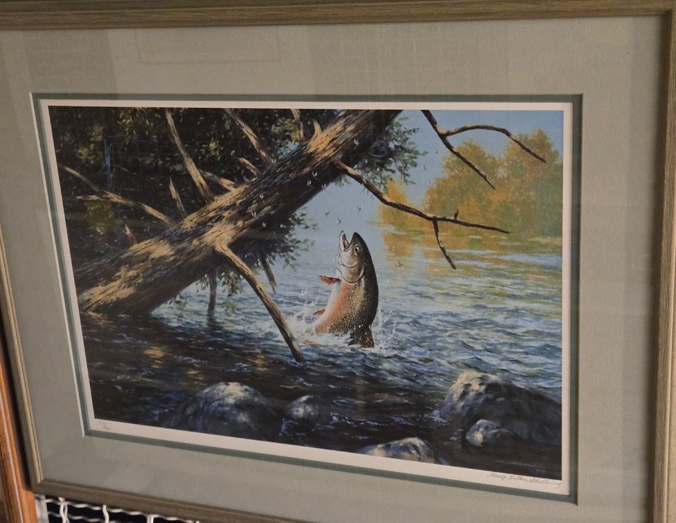 George Luther Schelling, "Wildwater Brook Trout"