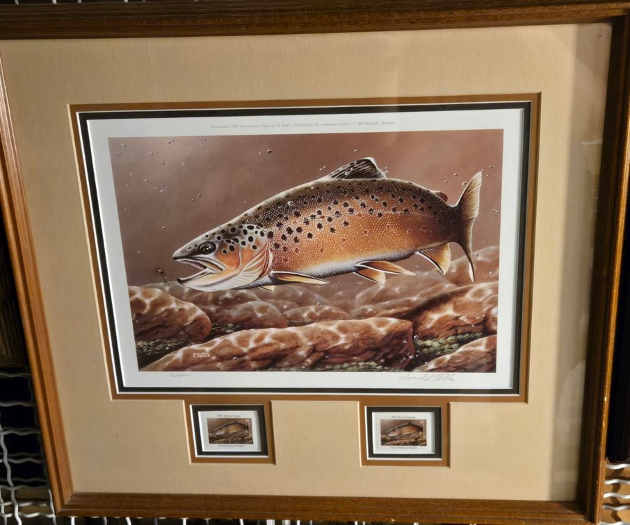 Ed Totten, 1992 PA Trout Stamp