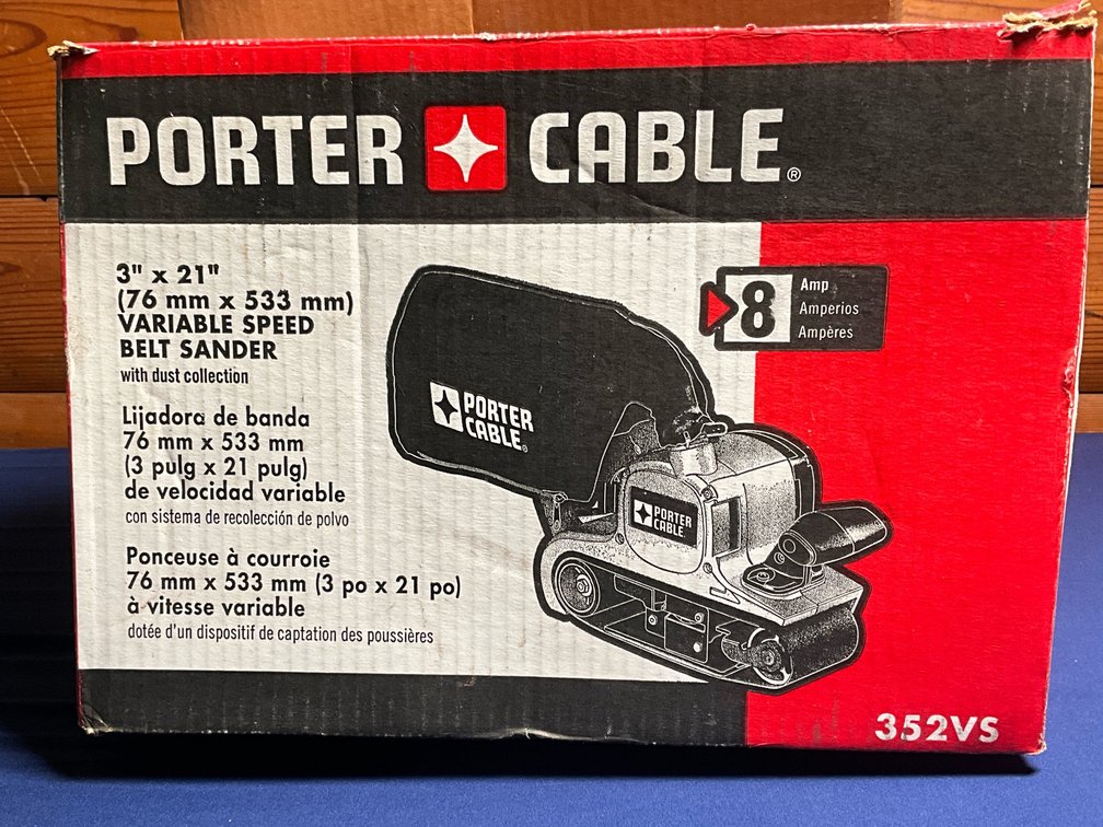 Porter Cable Variable Speed Belt Sander