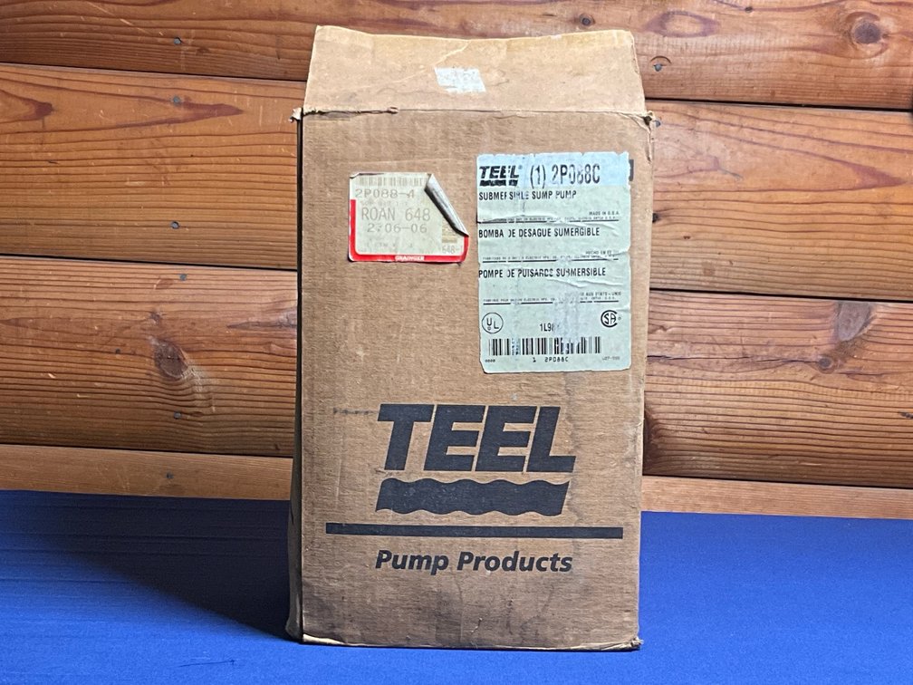 Teel Submersible Sump Pump