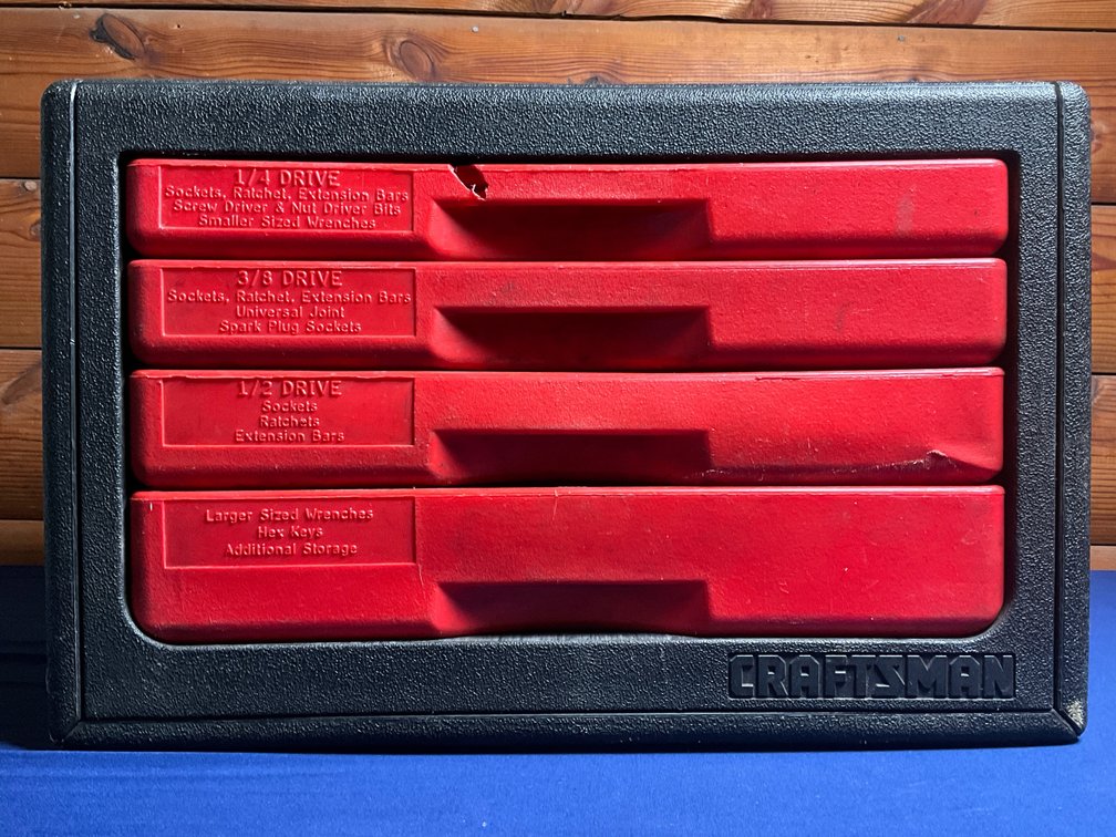 Craftsman 4 Drawer Tool Box with Tools