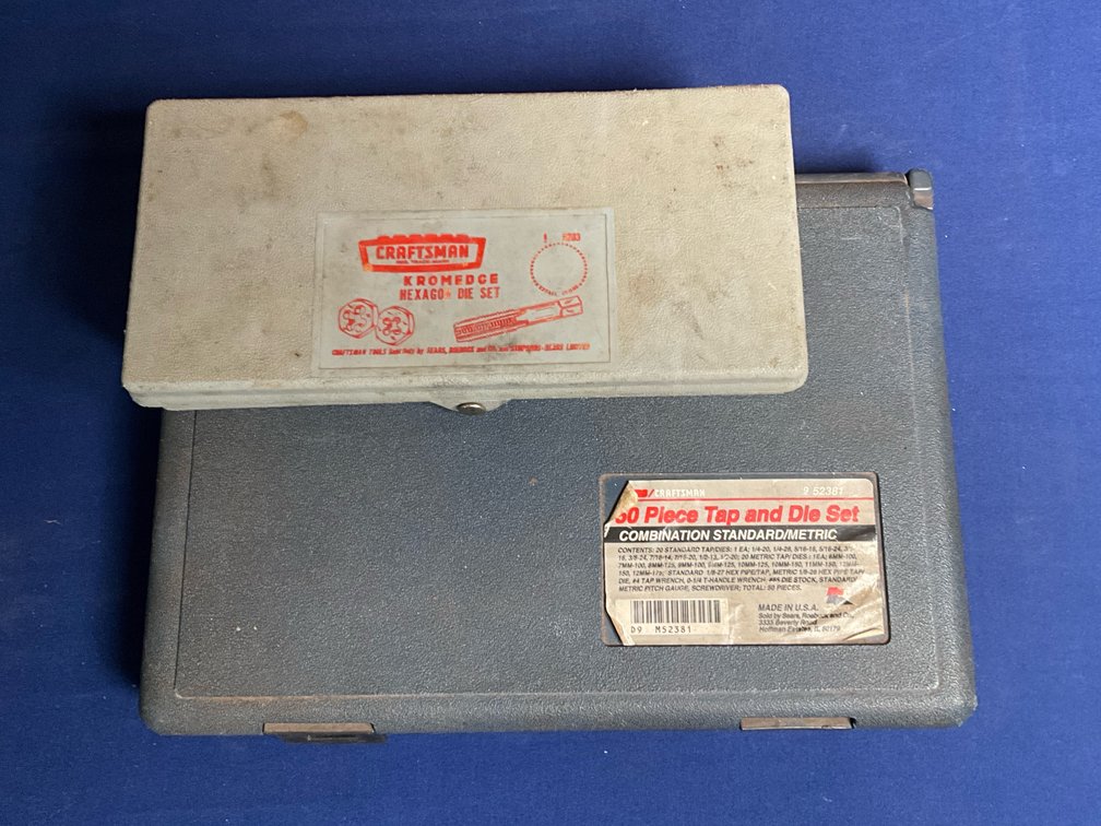 Lot of 2 Die Sets