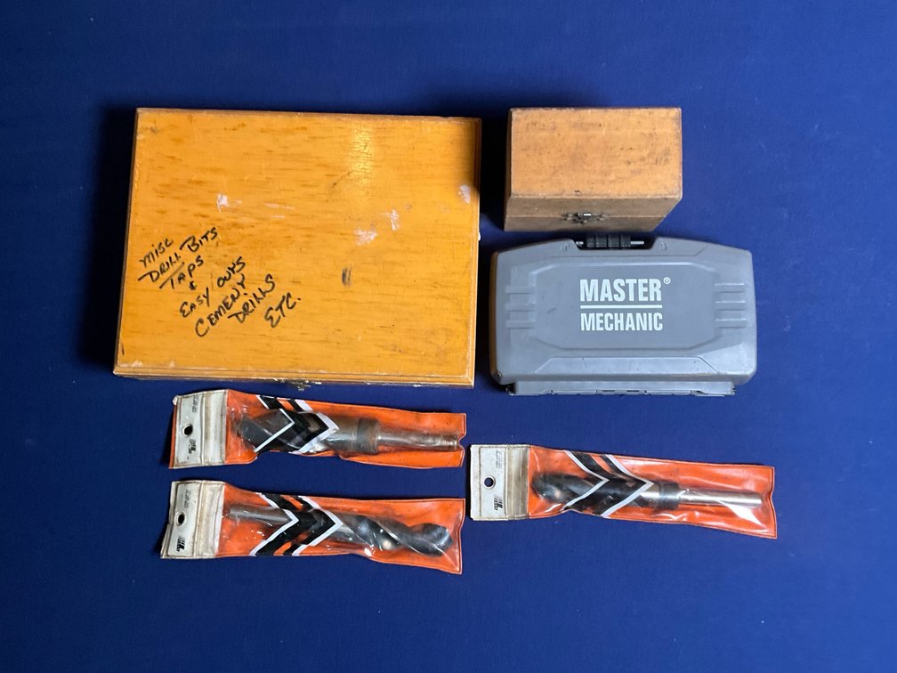 Large Lot of Drill Bits