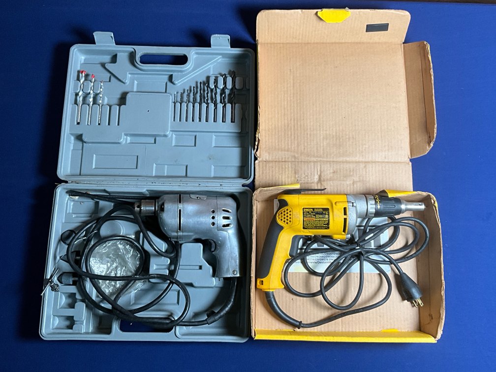 Black & Decker Drill/ Dewalt Drywall Screwdriver