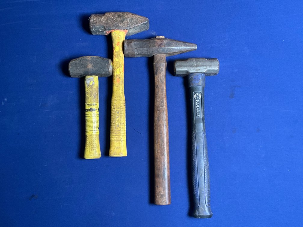 Lot of 4 Mini Sledge Hammers