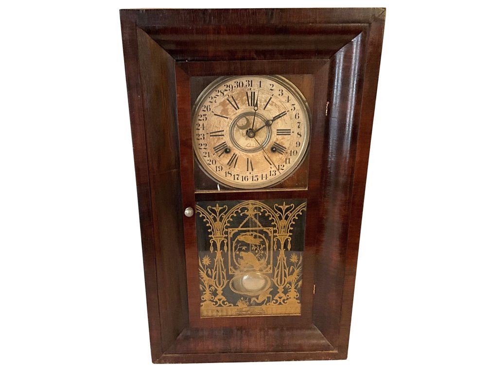 Southern Clock Co. 31-Day Calendar Wall Clock