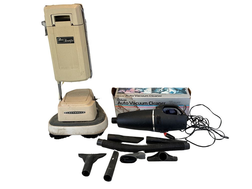Electrolux Floor Polisher & Deluxe Auto Vacuum Cleaner