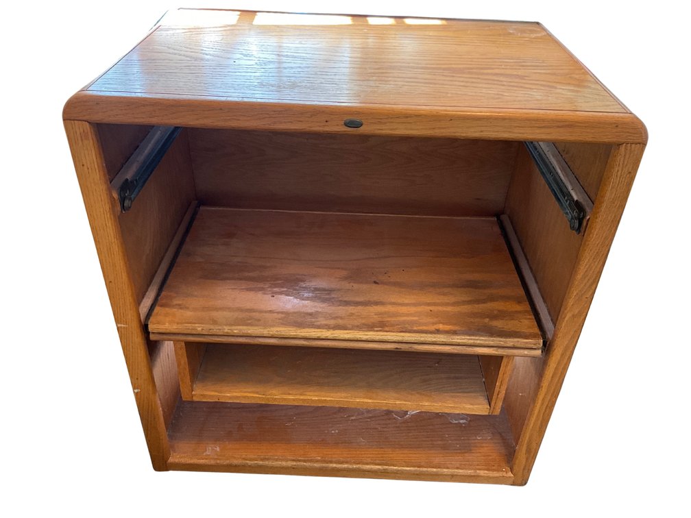 Encore Oak Finish Media or Audio Cabinet