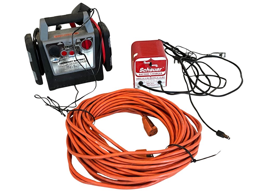 Battery Chargers, Jump Starter & Extension Cord