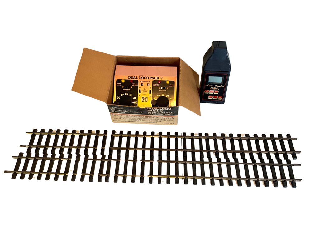 Model Railroad Dual Train Controller, Track & Alpine Tracker