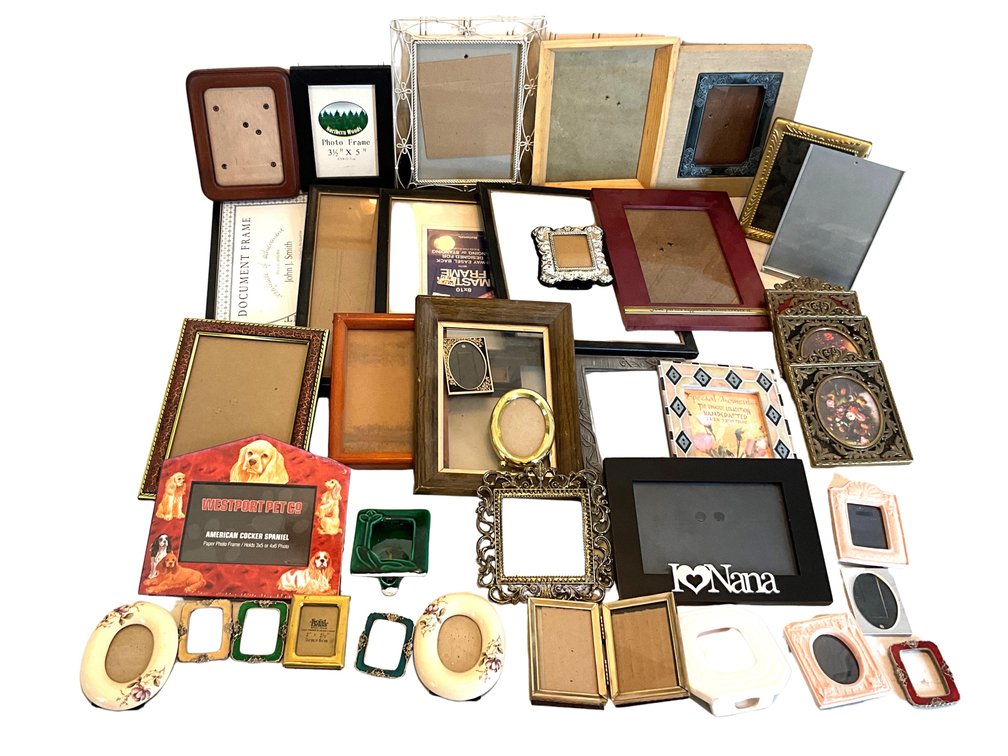 Large Collection of Decorative Picture Frames