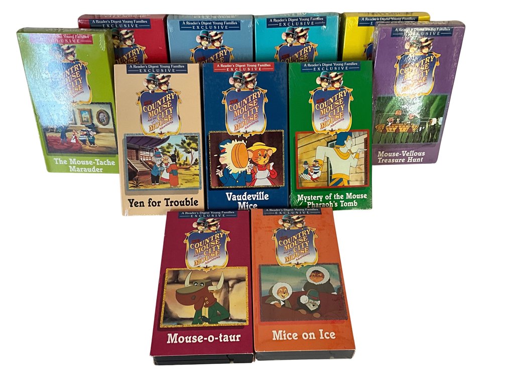 Country Mouse and City Mouse VHS Collection