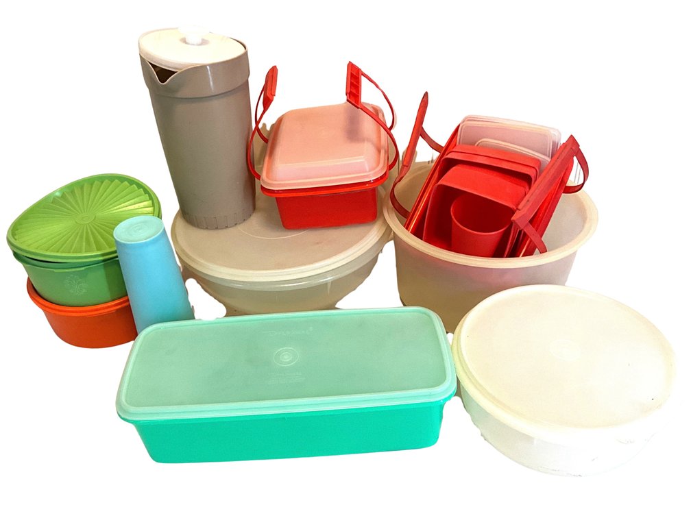 Tupperware Food Storage Containers, Picnic Carriers and Pitcher