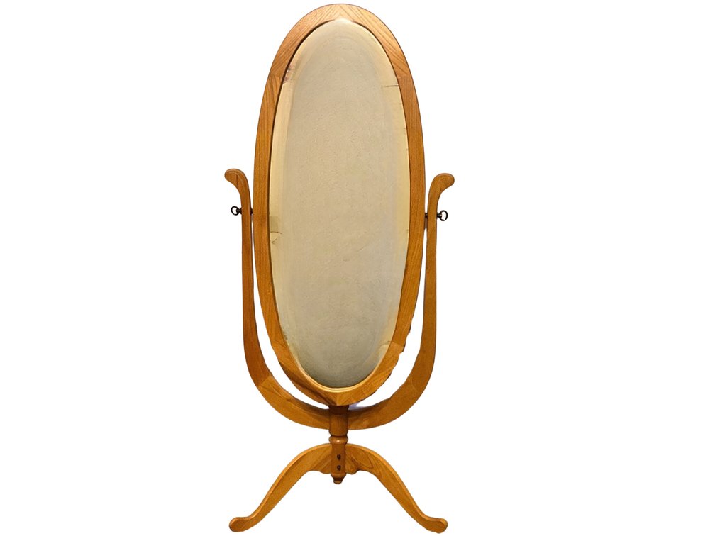Oval Cheval Floor Mirror