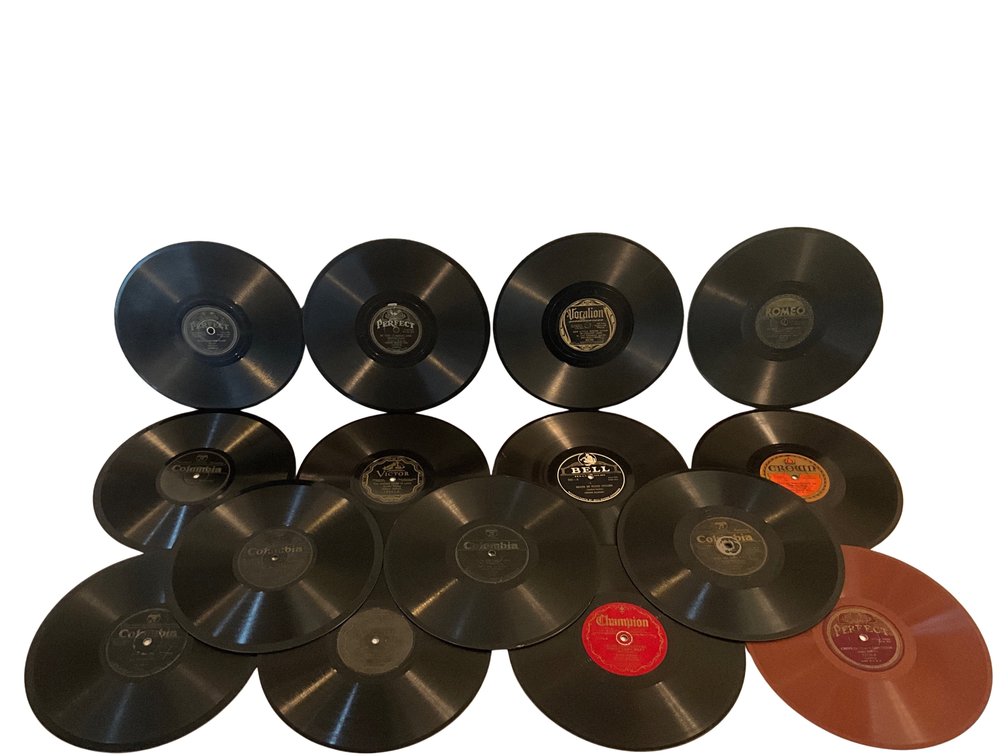 Fifteen 78 RPM Records