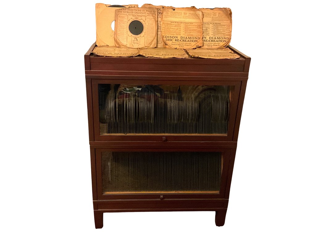 Edison Diamond Disc Record Cabinet
