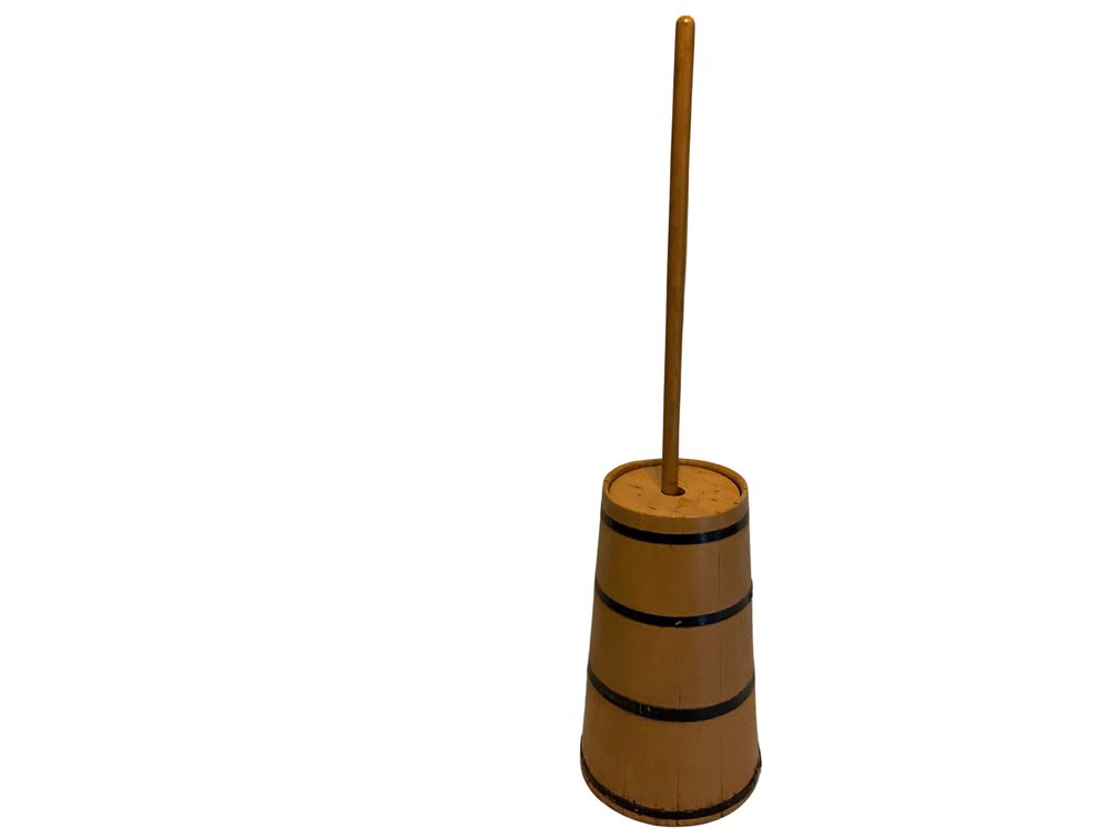 Wooden Butter Churn with Dasher