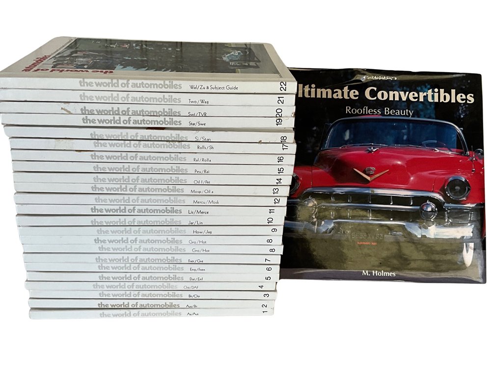 Automobile Reference Book Collection