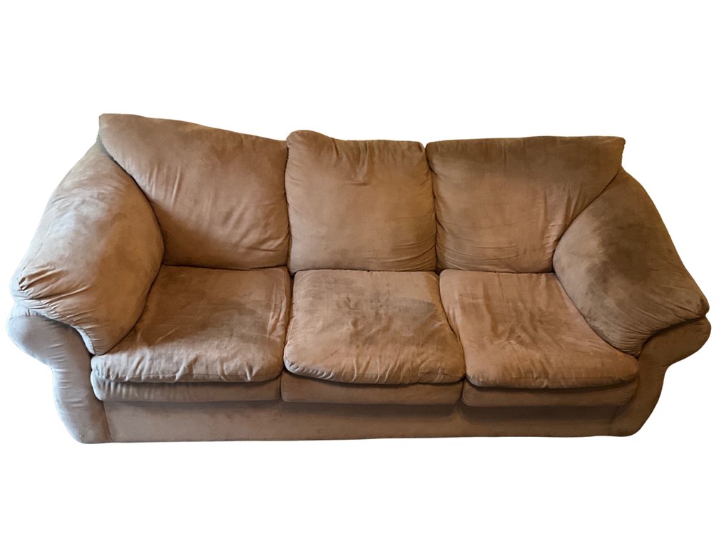 Klaussner Realistic Furniture Three-Cushion Sofa