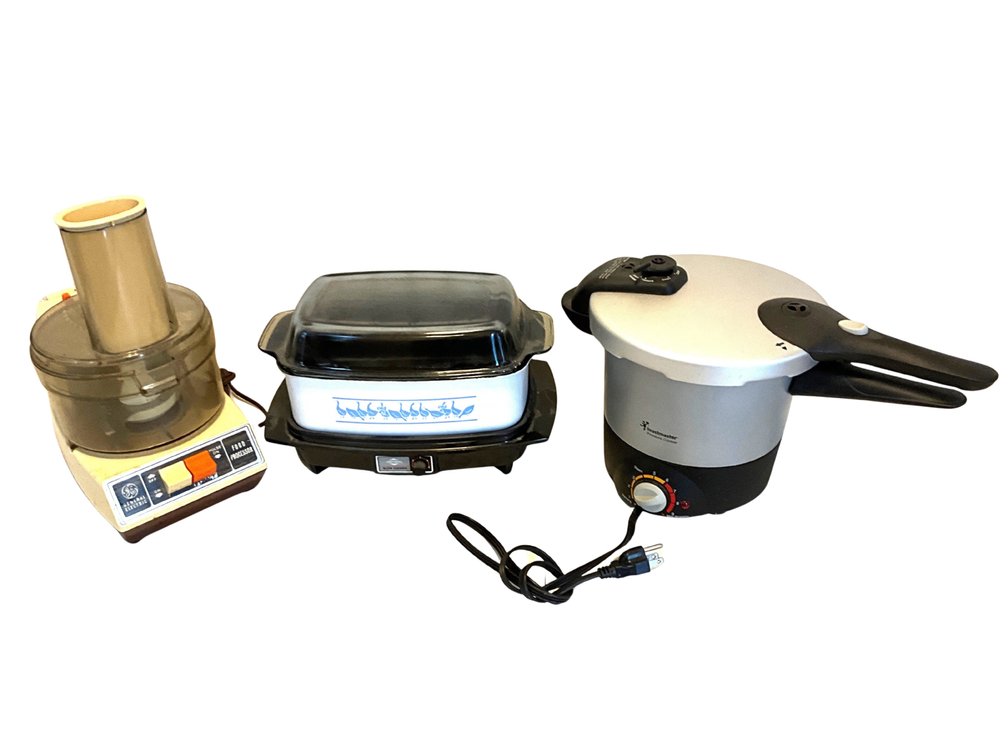 Three Small Kitchen Appliances