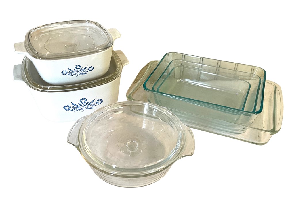 Corning Ware and Pyrex Bakeware Collection
