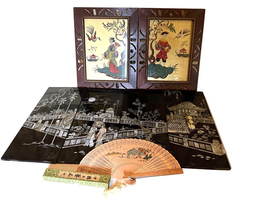 Asian Decorative Art & Folding Fan