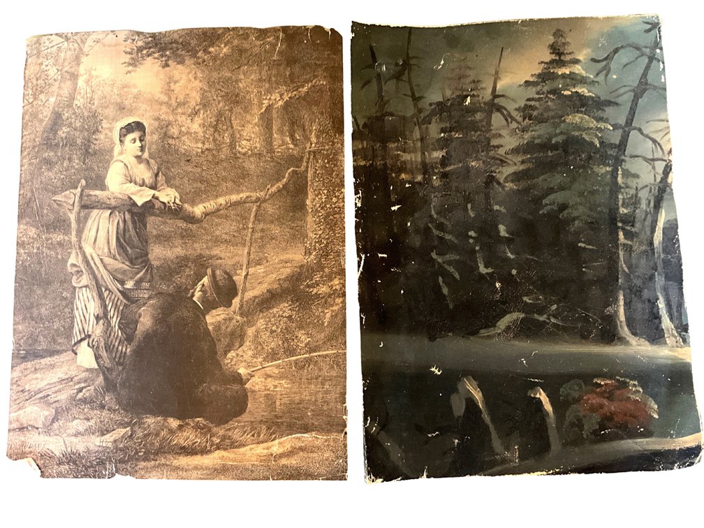 Two Decorative Art Prints